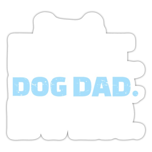 Best Dog Dad Ever T Shirt 459 - Sticker
