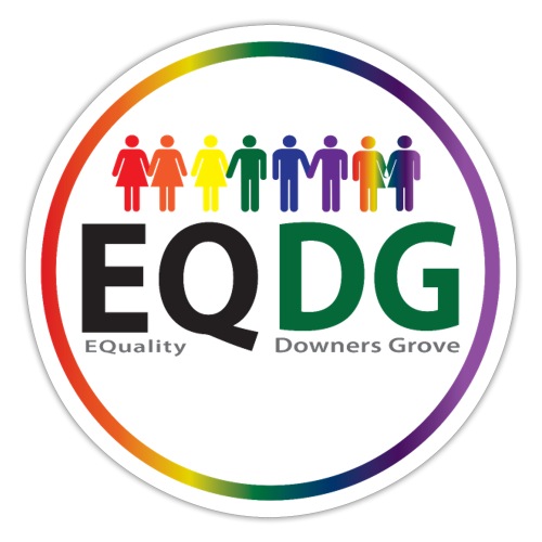 EQDG circle logo - Sticker