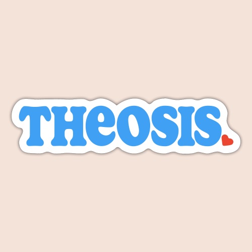 Theosis heart - Sticker