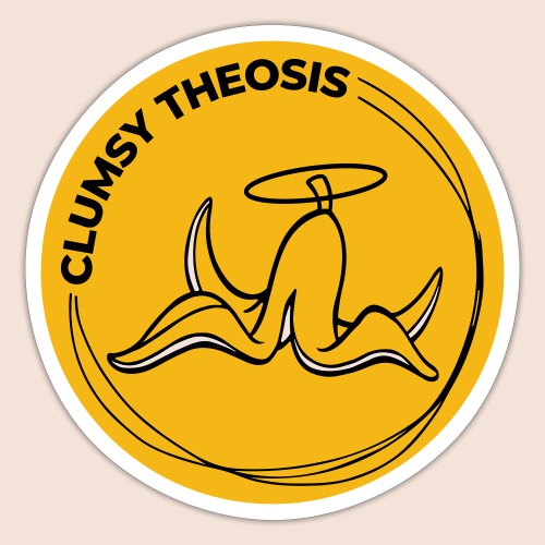 Clumsy Theosis Logo - Sticker