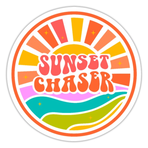 Sunset Chaser - Sticker