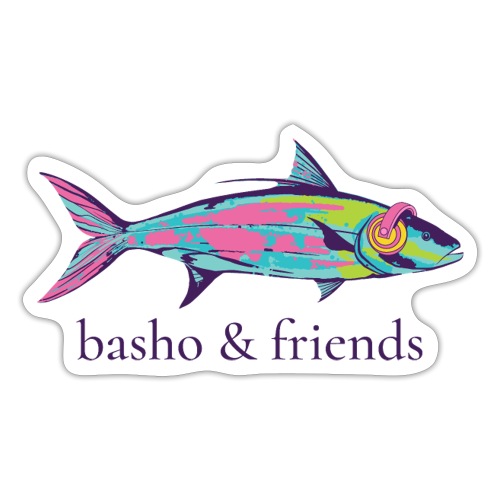 1540104 BashoFishShirtOption1 011023 - Sticker