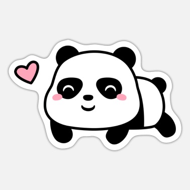 Cute Baby Panda Stickers | Unique Designs | Spreadshirt
