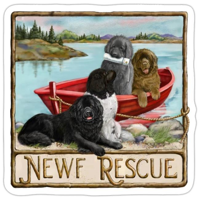 NCA Newfoundland Dog Rescue Gear