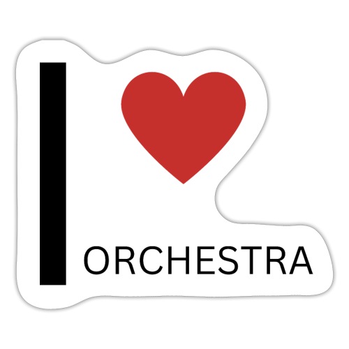 I Love Orchestra - Sticker