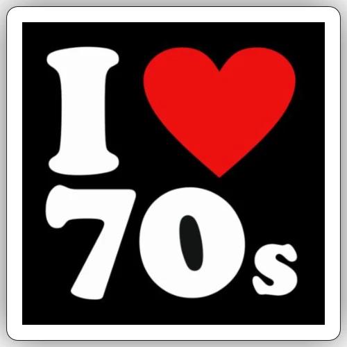 I LOVETHE70 spic - Sticker
