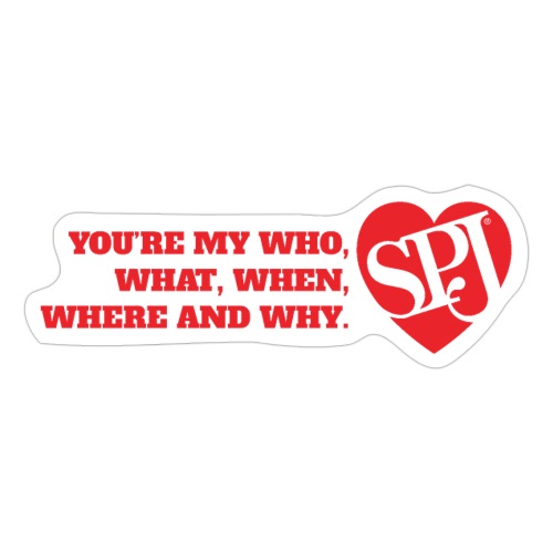 You're My Who, What, When, Where and Why - Sticker