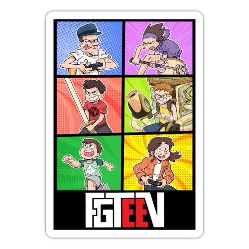 FGTeeV Comic Fam - Sticker