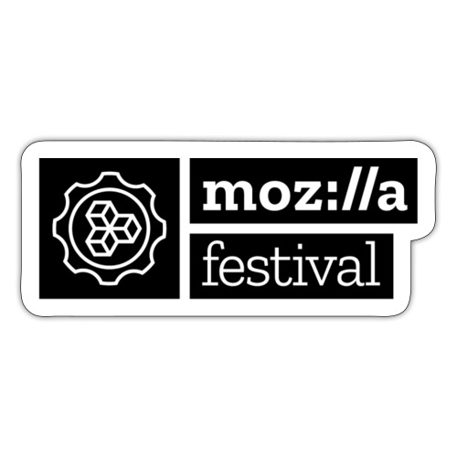 Mozilla Festival Lockup - Sticker