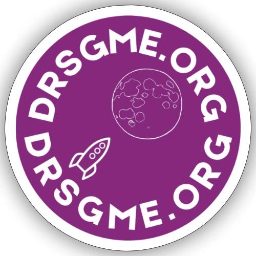 DRSGME Moon Rocket 4 - Sticker