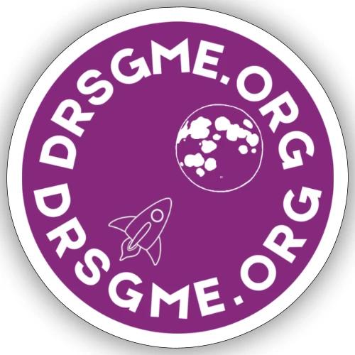 DRSGME Moon Rocket 2 - Sticker