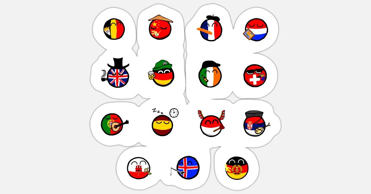 Countryballs Stickers Download And Run Countryballs Stickers On PC