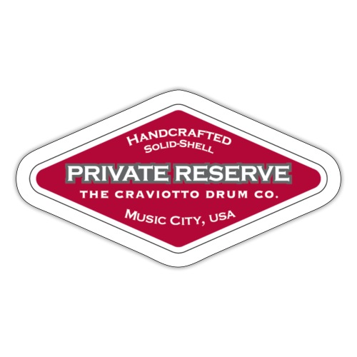 PRIVATE RESERVE BADGE - Sticker