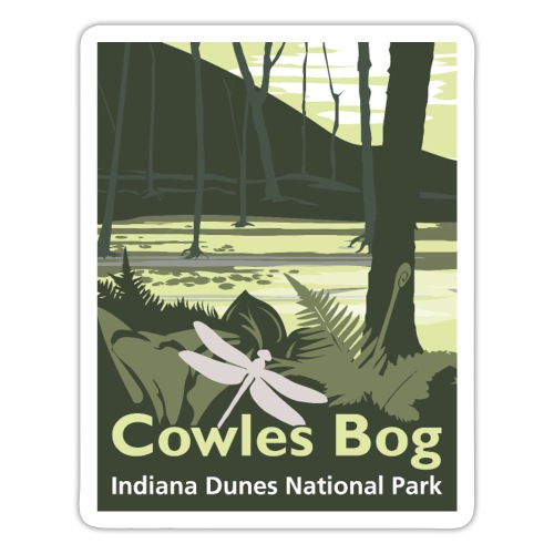 Cowles Bog | Indiana Dunes National Park - Sticker