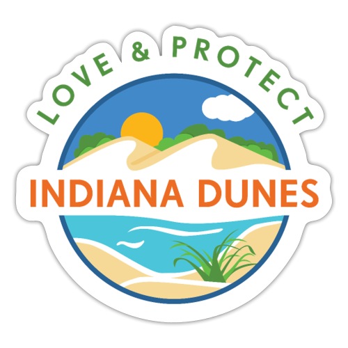 Love & Protect the Indiana Dunes - Sticker
