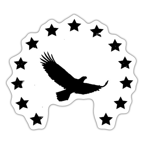Great America Logo Black Icon - Sticker