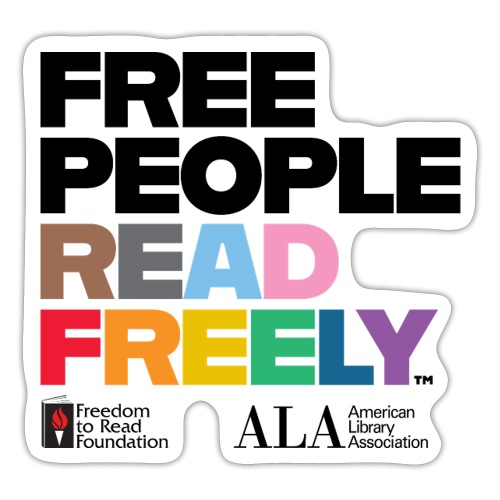Free People Read Freely Pride - Sticker