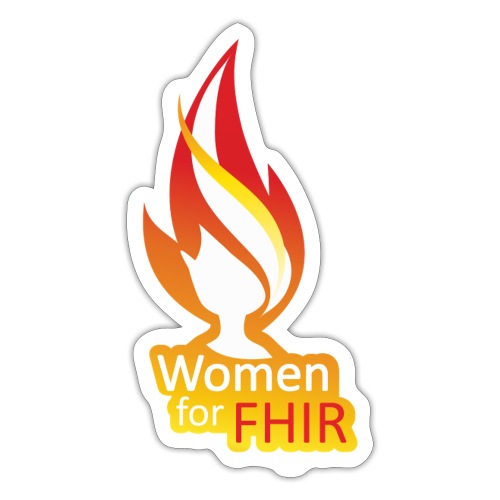Women for HL7 FHIR - Sticker