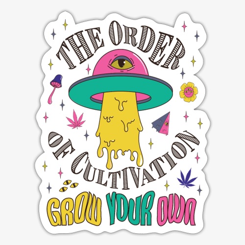 The Order Of Cultivation Alien Design - Sticker