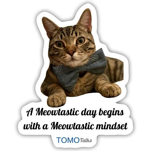 Meowtastic Mindset - Sticker