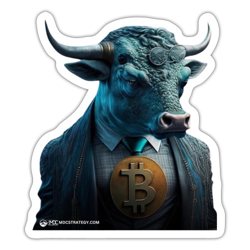 MDC The Bitcoin Bull - Sticker