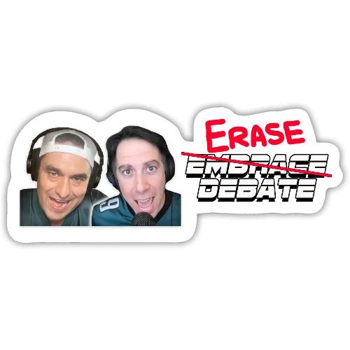 ERASE DEBATE - Sticker