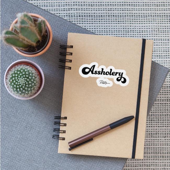 Assholery Classic Script Design