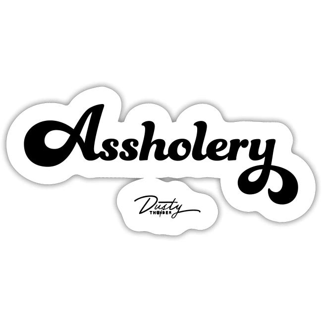 Assholery Classic Script Design