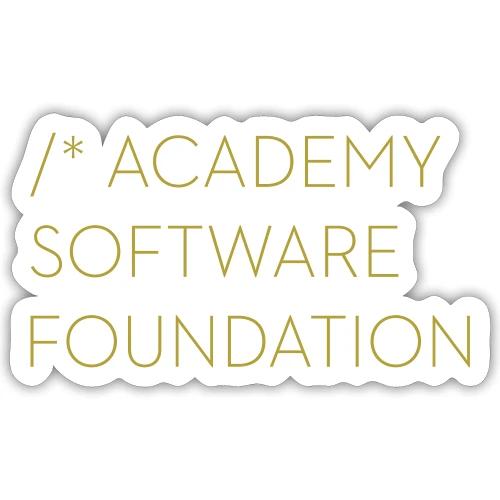 Academy Software Foundation - Sticker