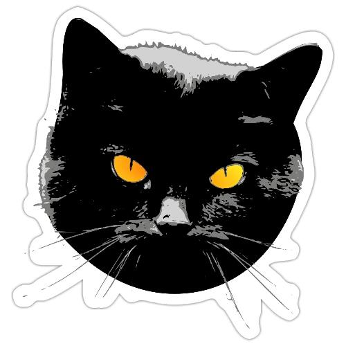 Black Cat - Sticker