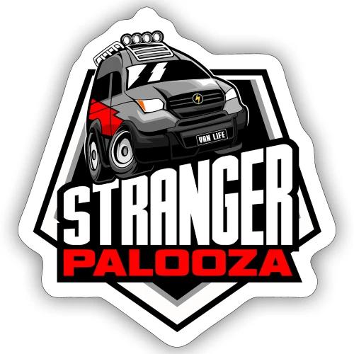 StrangerPalooza Logo 2023 - Sticker