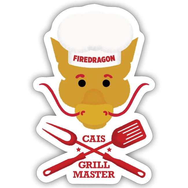 Firedragon Grill Master—Red Design