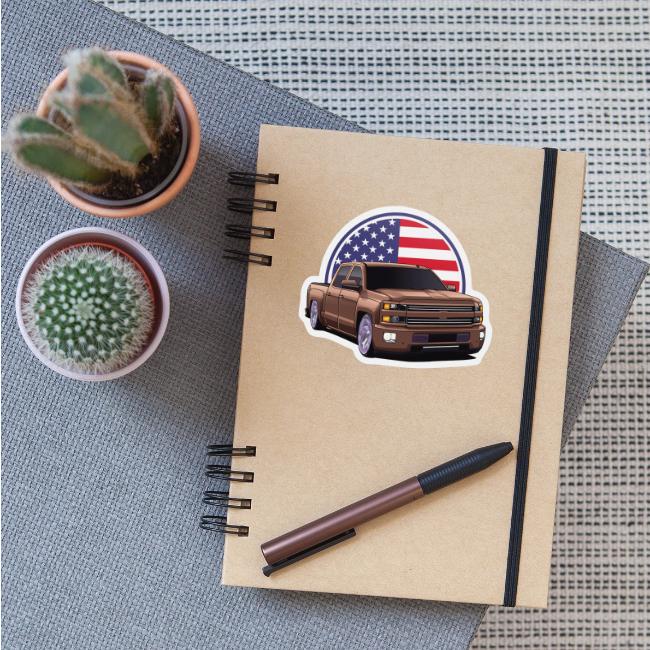 Silverado Truclk USA Flag
