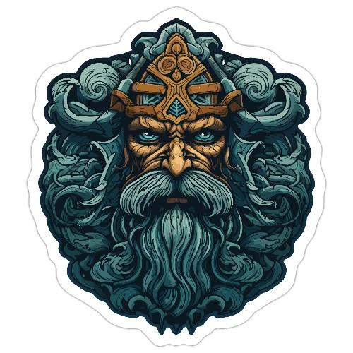Legendary Viking Warrior: Epic Design - Sticker
