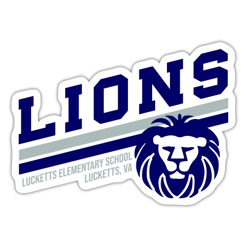 Lucketts Lions - Sticker