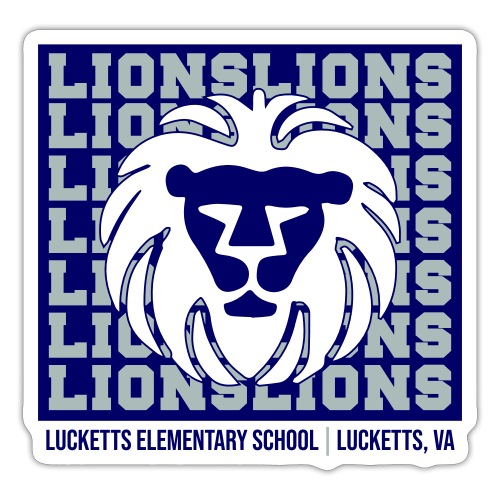 Lions Lions Lions - Sticker