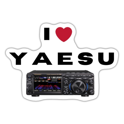 I Love Yaesu - Sticker