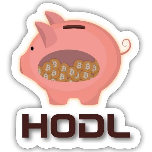 HODL - Sticker