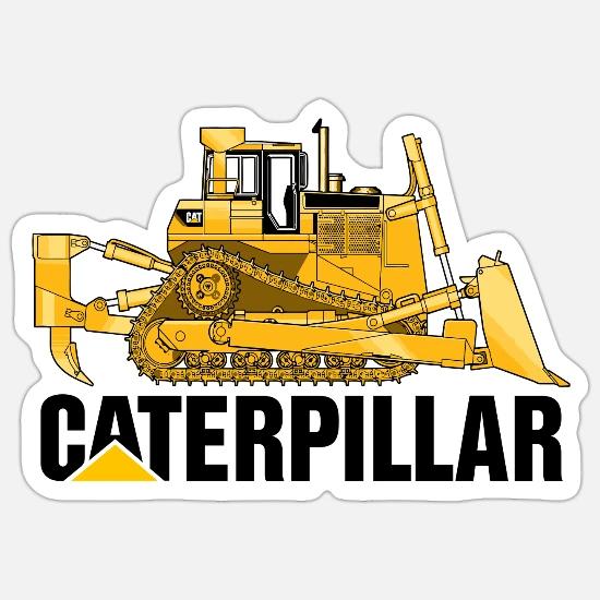 Caterpillar Equipment Logo Decals 1:64 Scale Cat 420 XE Backhoe Loader