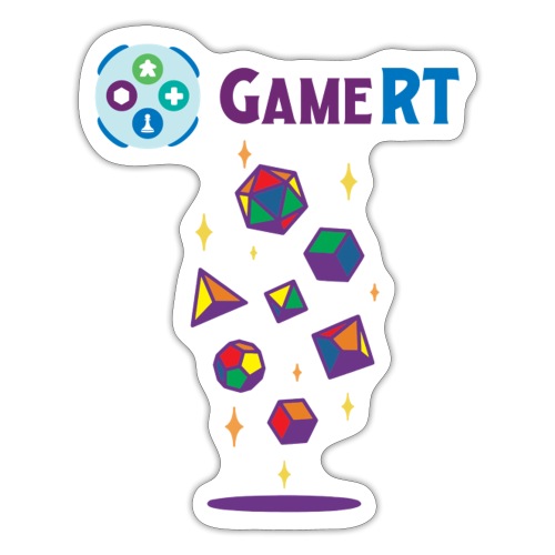 GameRT Pride Dice - Sticker
