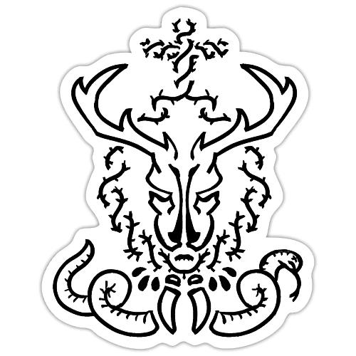 CHRISTmas Stag - Sticker