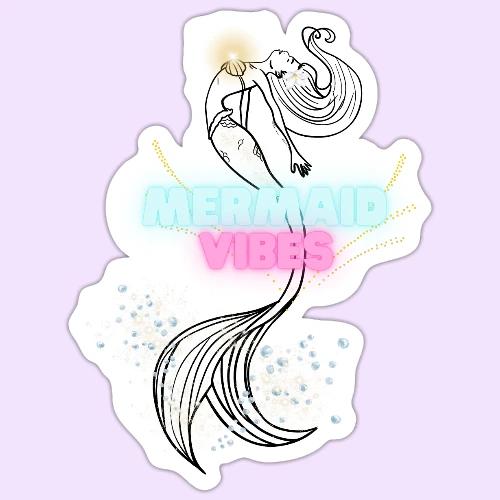 Mermaid Vibes Design - Sticker