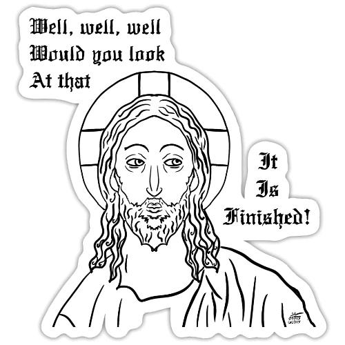 It is finished - Sticker