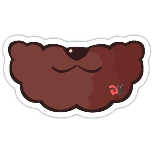 GoodKhaos Beard - Sticker