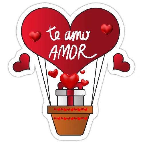 Fashion Valentine's Day Hearts, Gifts February 14 - Sticker