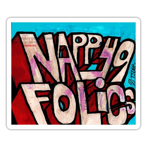 nappy9folics If Fresh Had A Name - Sticker