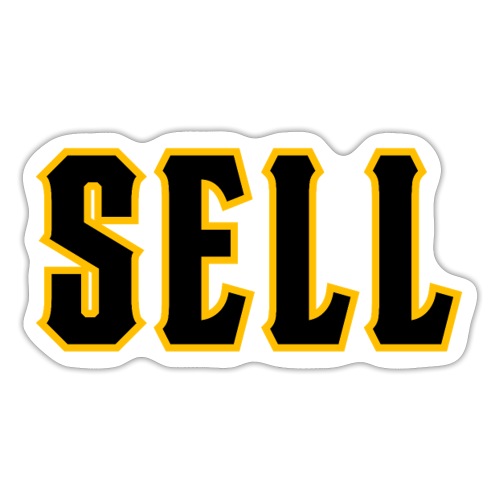 Sell (on light) - Sticker