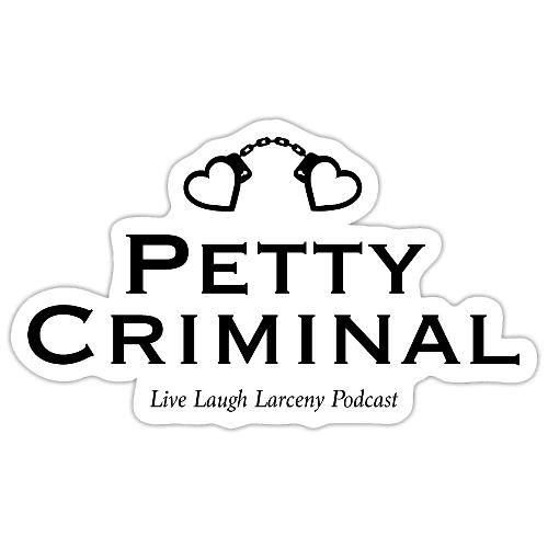 Petty Criminal Heart Handcuffs - Sticker