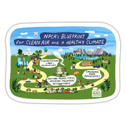 NPCA's Clean Air Blueprint - Sticker
