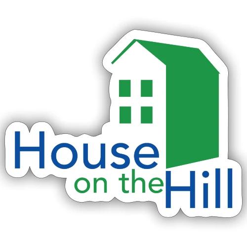 House on the Hill Design - Sticker